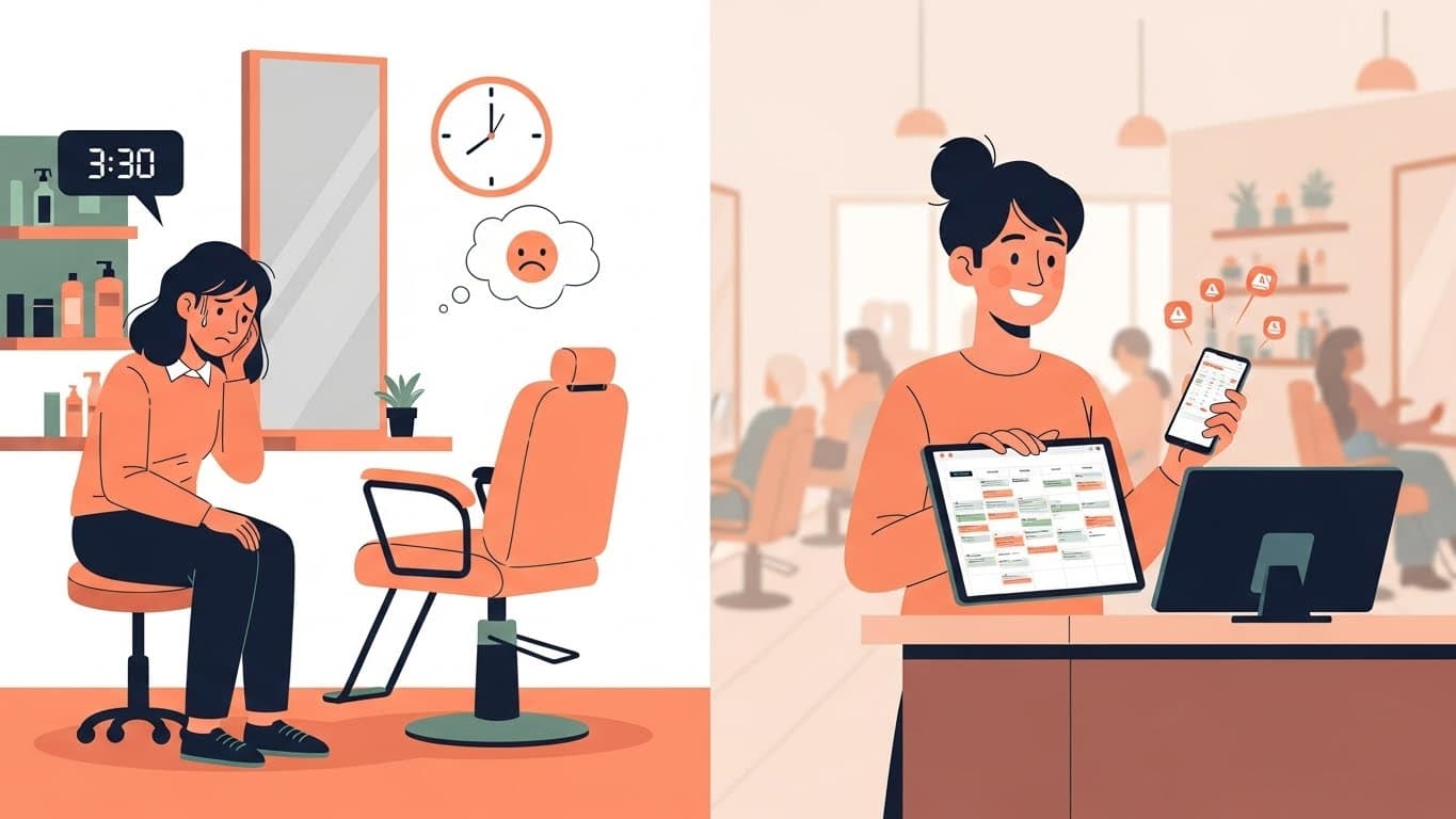 Comment réduire les no-shows de 60% dans votre salon de beauté