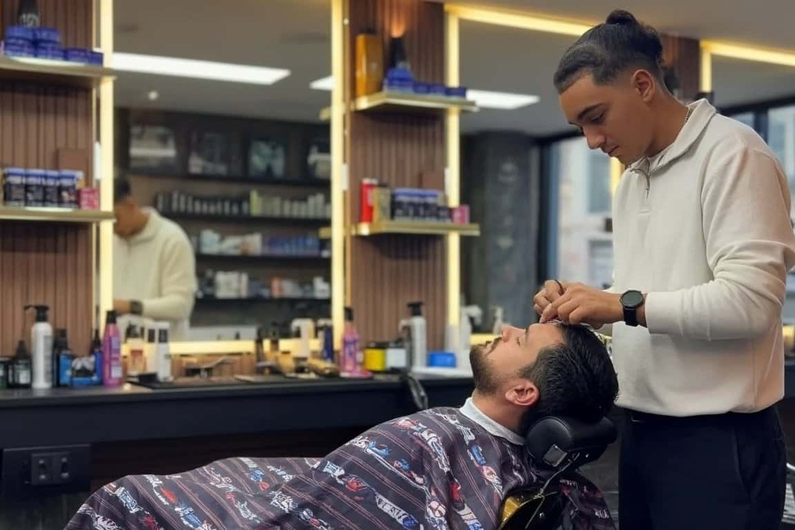 La mèche dorée homme 2