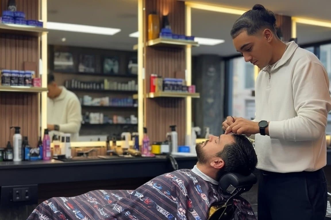 La mèche dorée homme 2